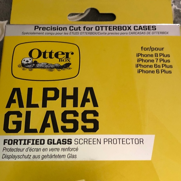 Otterbox Alpha Glass Screen Protector for iPhone 8Plus/7Plus/6sPlus/6Plus - Picture 3 of 6